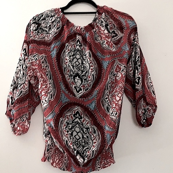 NWOT! Daisy Fuentes Off The Shoulder Blouse NWOT! - Picture 4 of 7